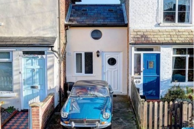 В Британии продается дом шириной 2,5 метра