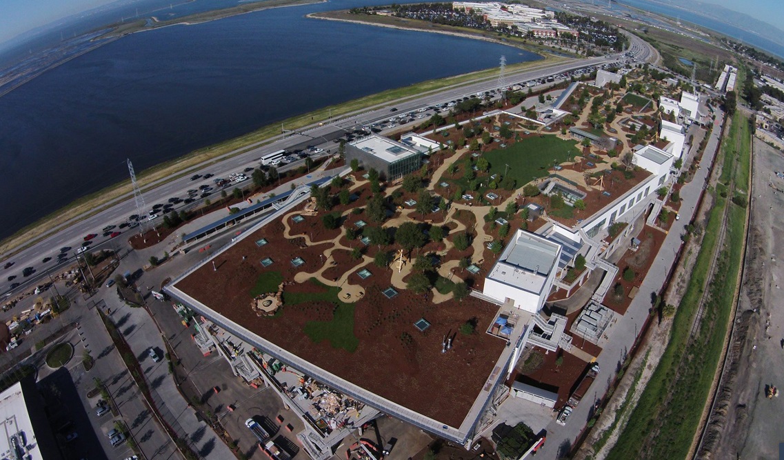 The 9-Acre Green Roof at Facebook’s New HQ