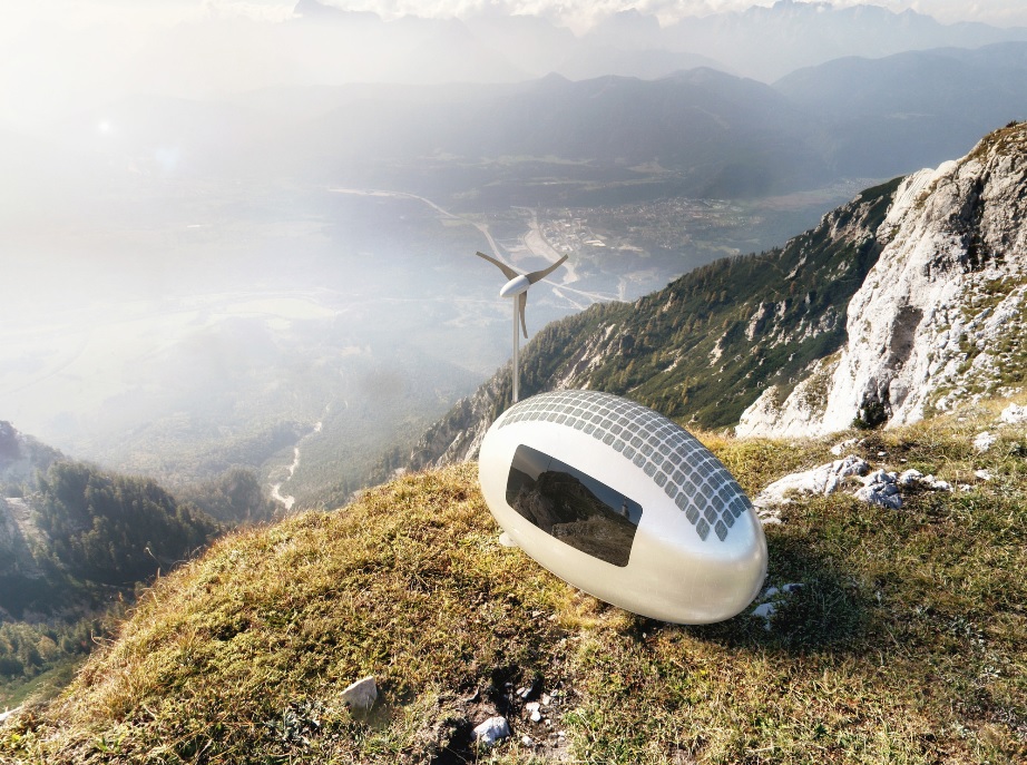 Live off the Grid in Nice Architects’ Wind and Solar-Powered Ecocapsule