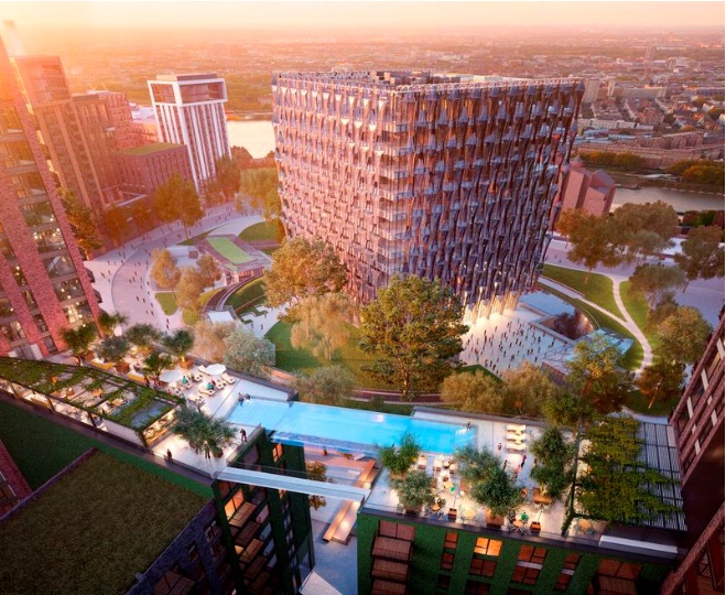 London's sky pool will let the super-rich swim through the air_2