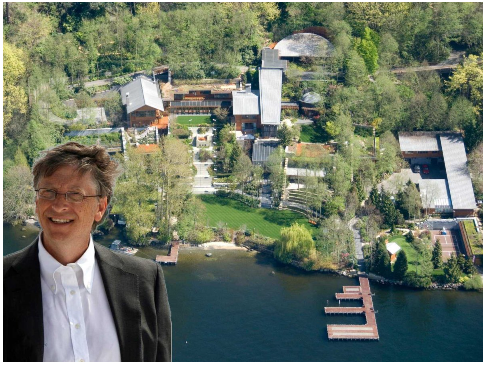 19 Crazy facts about Bill Gates' $123 million washington mansion