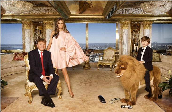 His Penthouse in Trump Tower (Value $50 million)